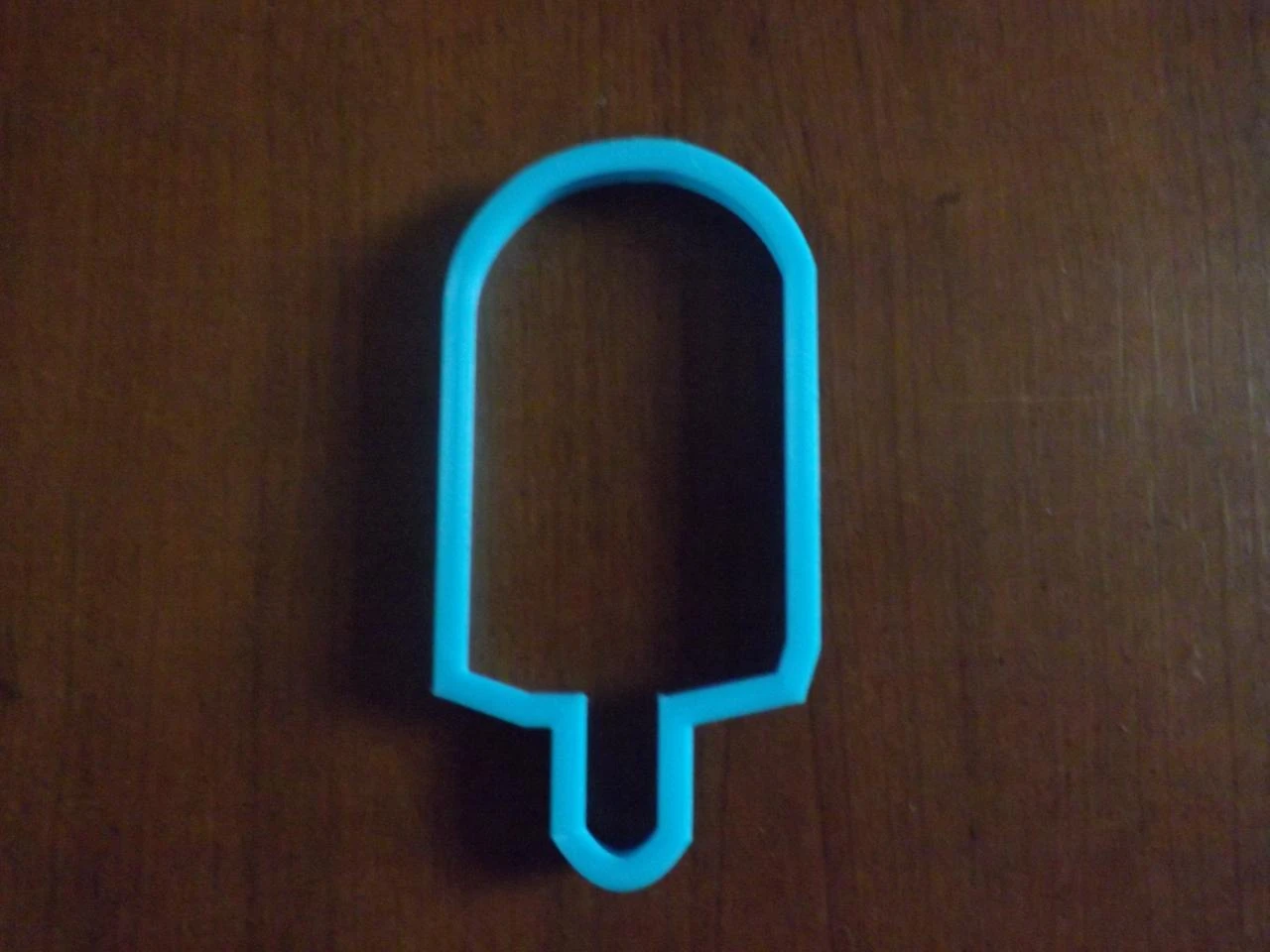 3D printed ice cream stick cookie cutter PLA approx. 11 x 5.5 x 1 cm – photo 2